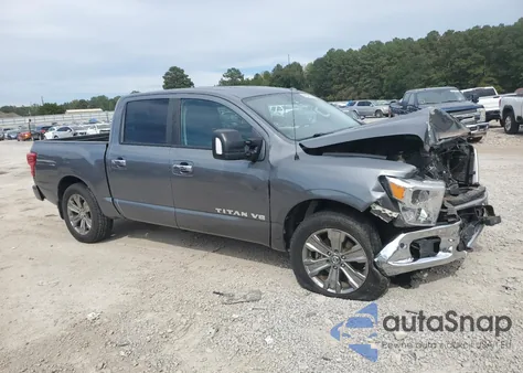2018 Nissan Titan Sv z USA, uszkodzony, nr VIN 1N6AA1E6XJN513391